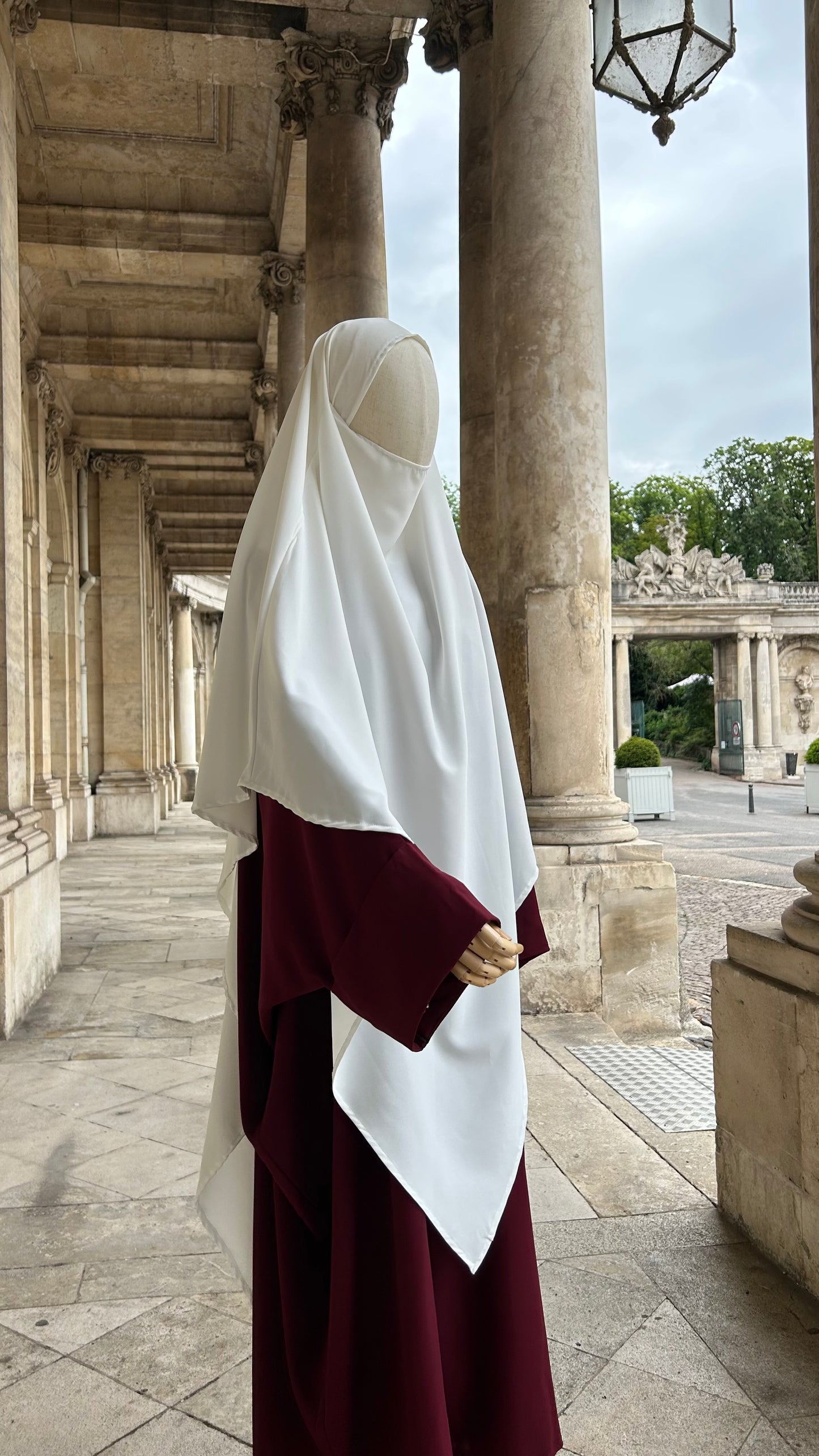 Khimar Al-Hanan (White)