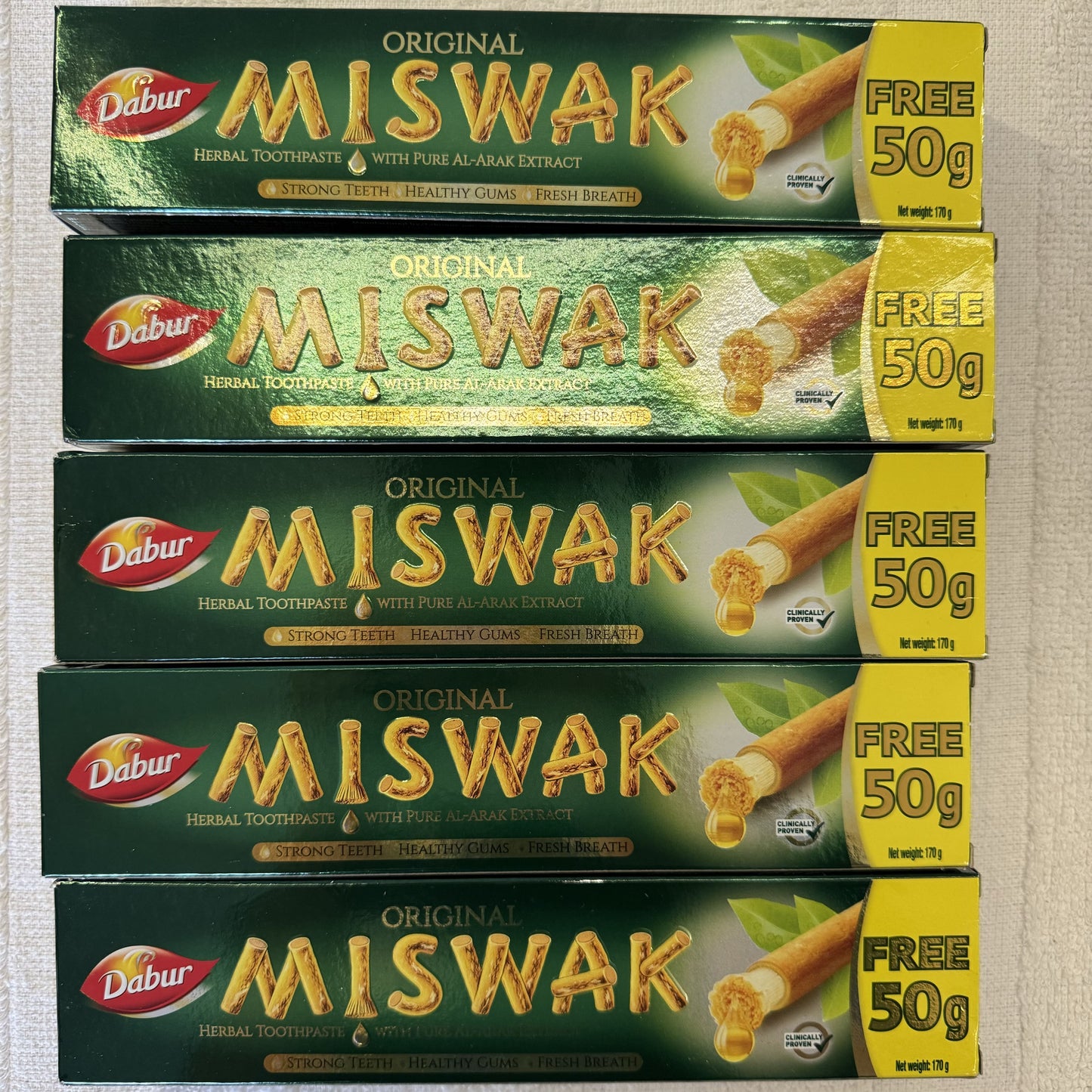 Dentifrice miswak